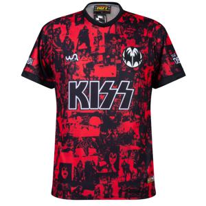 Kiss ''The Demon Vermelha Voetbalshirt