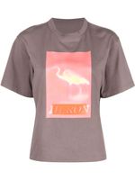 Heron Preston t-shirt à imprimé Heron - Gris