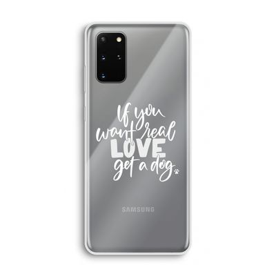 Partner in crime: Samsung Galaxy S20 Plus Transparant Hoesje
