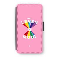 Het Leven Is Mooi: iPhone X Flip Hoesje