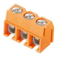 Weidmüller 1760490000 Klemschroefblok 2.5 mm² Aantal polen 2 Oranje 500 stuk(s)