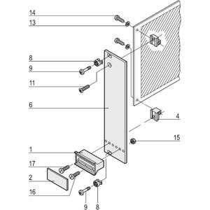 nVent SCHROFF 20818018 19 modulesteunen 5 stuk(s)