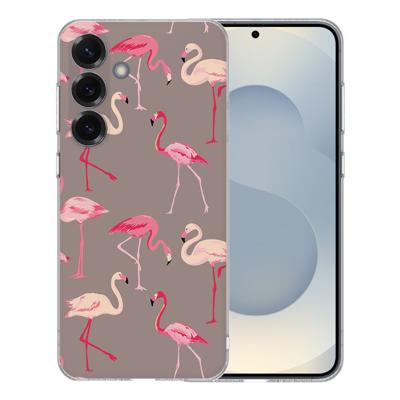 TPU Hoesje Samsung Galaxy S25 - Flamingo Backcover
