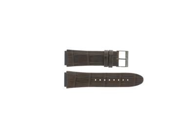 Horlogeband Guess W0040G3 / W0408G2 / W0040G10 / W0040G2 Leder Bruin 22mm