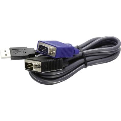 TrendNet KVM Adapter 3.1 m Zwart