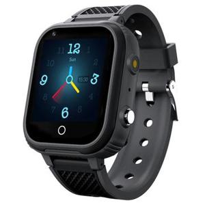 LT21 1,4-inch IPS Touch Screen Kids Smart Watch Stappenteller Sport horloge Waterdichte armband met camera Alarm klok Locatie - Zwart