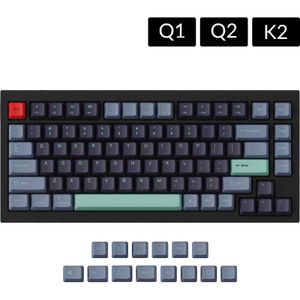 JM-43 OEM Dye-Sub PBT Keycap Set - Hacker Keycaps