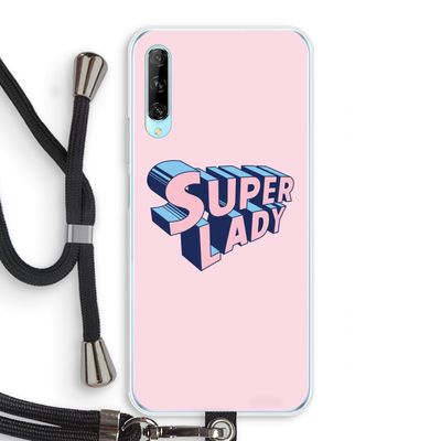 Superlady: Huawei P Smart Pro Transparant Hoesje met koord
