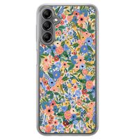 Samsung Galaxy A14 hybride hoesje - Blue gardens