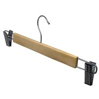 Broeken/rokken kledinghangers - set 3x stuks - hout - 33 cm