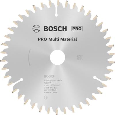 Bosch Accessoires Cirkelzaagblad Multi Material 150 x 20/16 x 2,0 mm, 42 1st - 2608640501