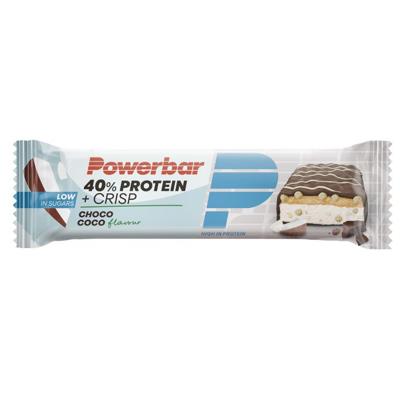 POWERBAR 40% protein+ crisps (12 x 40gr) - choco coco