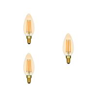 E14 B35 filament LED-kaarslamp Castel 4.1W 2200K dimbaar