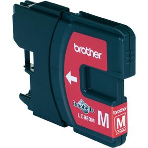 Brother LC-980M inktcartridge 1 stuk(s) Origineel Magenta