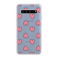 Ondersteboven verliefd: Samsung Galaxy S10 5G Transparant Hoesje