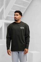 Croyez Artist Club Longsleeve T-Shirt Heren Donkergroen - Maat S - Kleur: Donkergroen | Soccerfanshop Croyez Artist Club Longsleeve T-Shirt Heren Donkergroen - Maat S - Kleur: Donkergroen | Soccerfanshop