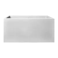 Elho Vivo Next plantenbak met wieltjes 80cm living concrete