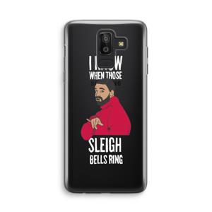 Sleigh Bells Ring: Samsung Galaxy J8 (2018) Transparant Hoesje