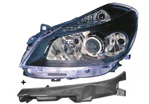 Koplamp links met knipperlicht tot 2/'08 H7+H7+H1 inclusief MOTOR 4331963