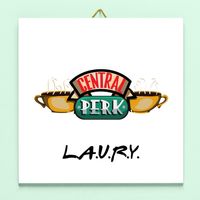 Gepersonaliseerd tegeltje Friends Central Perk Naam