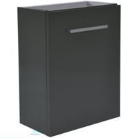 Xellanz Zenti Fonteinkast Hoogglans Grijs 40x22cm - Compact en Stijlvol