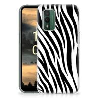 Nokia XR21 | TPU Hoesje | Zebra
