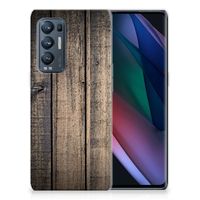 OPPO Find X3 Neo Bumper Hoesje Steigerhout - thumbnail