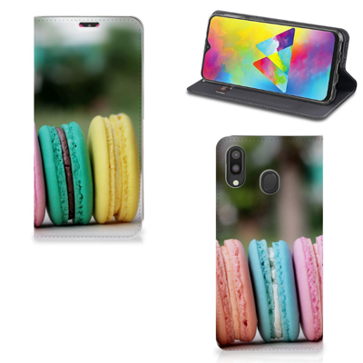 Samsung Galaxy M20 | Flip Style Cover | Macarons