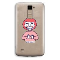 Hartje: LG K10 (2016) Transparant Hoesje Hartje: LG K10 (2016) Transparant Hoesje