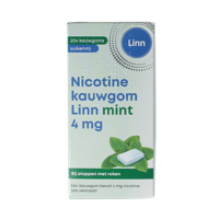 Nicotine kauwgom 4mg mint 204 Stuks
