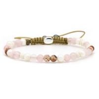 Karma Armband Spiral Cheesecake Rosé Crystal Karma Armband Spiral Cheesecake Rosé Crystal