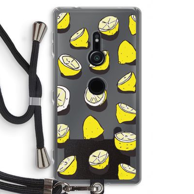 When Life Gives You Lemons...: Sony Xperia XZ2 Transparant Hoesje met koord