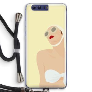 Summer: Honor 9 Transparant Hoesje met koord
