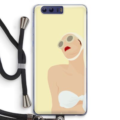 Summer: Honor 9 Transparant Hoesje met koord