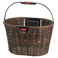 Klickfix Fr.basket r&k structura oval brown