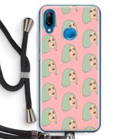 King Kylie: Huawei P20 Lite Transparant Hoesje met koord