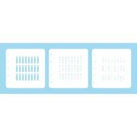 Nellie's Choice • layered combi stencil set party-2 3stuks