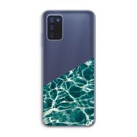 Weerkaatsing water: Samsung Galaxy A03s Transparant Hoesje