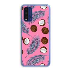 Kokosnoot roze: Xiaomi Redmi 9T Transparant Hoesje