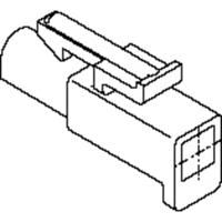 Molex 19091019 Female behuizing (kabel) Inhoud: 1 stuk(s)