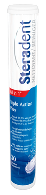 Steradent Triple Action Plus Bruistabletten 30st