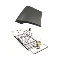 Saniclass deluxe bad accessoireset 2 delig chroom sw2822/sw20840 Saniclass deluxe bad accessoireset 2 delig chroom sw2822/sw20840
