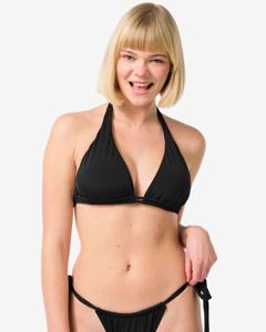 HEMA Dames Bikinitop Triangel Zwart (zwart)