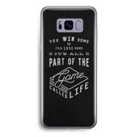 Life: Samsung Galaxy S8 Plus Transparant Hoesje
