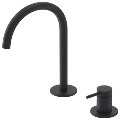Wastafelkraan IVY Bond Coldstart 2-gats Mat Zwart PED IVY