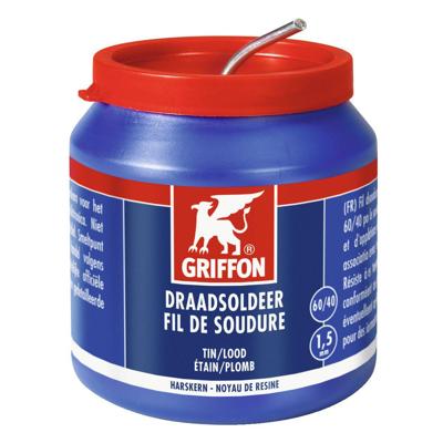 Griffon Soldeerdraad 60/40 1,5Mm 500G Pot Mh - 1236163