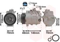Van Wezel Airco compressor 3000K393 - thumbnail