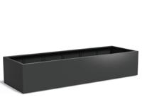 Aluminium plantenbak CARREZ 300x100x60cm. Aluminium plantenbak CARREZ 300x100x60cm.