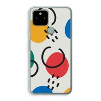 Illustratieve pop 3: Google Pixel 5 Transparant Hoesje