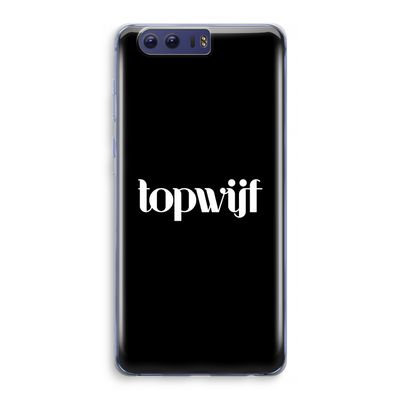 Topwijf Zwart: Honor 9 Transparant Hoesje